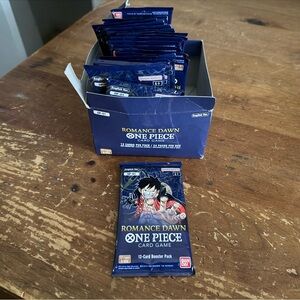 Bandai One Piece Card Game Booster Pack - Blue Bottom